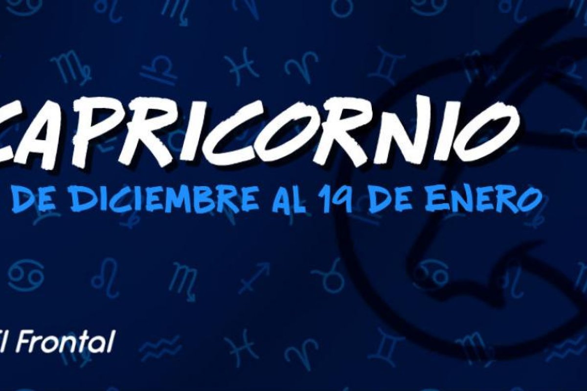 Horóscopo de Capricornio de hoy: Viernes 27 de Noviembre de 2020