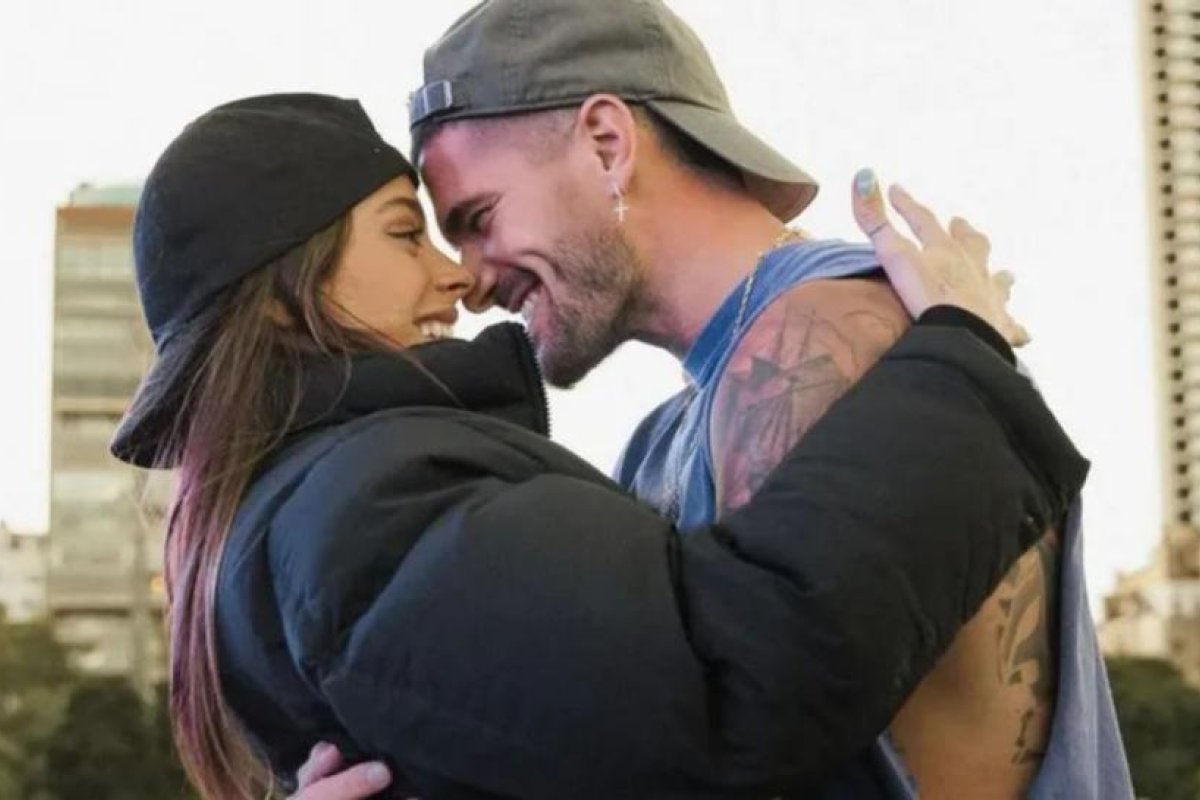 Rodrigo De Paul y Tini Stoessel celebran el título del Inter Miami en la MLS
