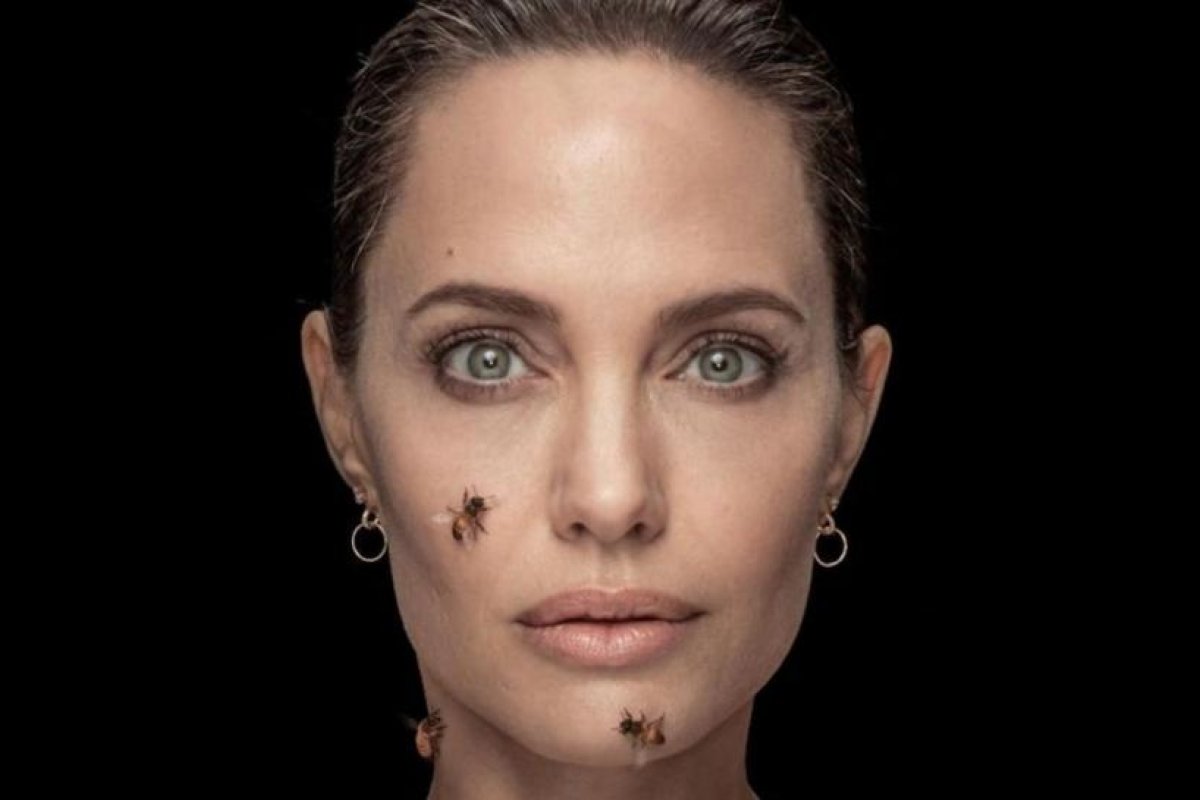 Qué hay detrás de la impactante imagen viral de Angelina Jolie