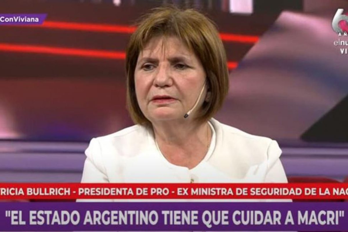 Patricia Bullrich: "No sé si fue un atentado, pero intentan generarle miedo a Mauricio Macri"