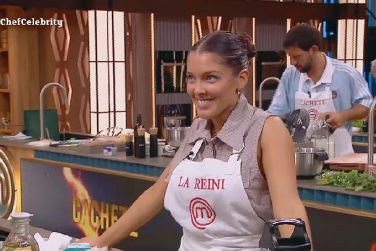 Sofía Gonet sorprende a Germán Martitegui en MasterChef Celebrity