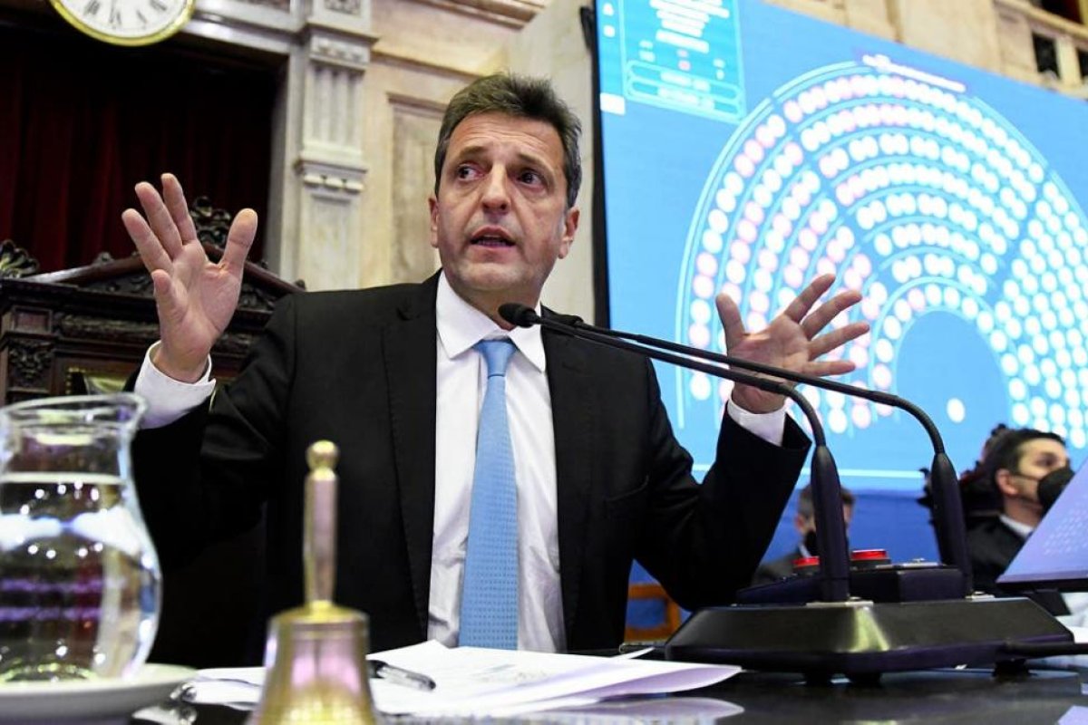 Sergio Massa: "El Poder Judicial es el que menos rinde cuentas frente a la gente"