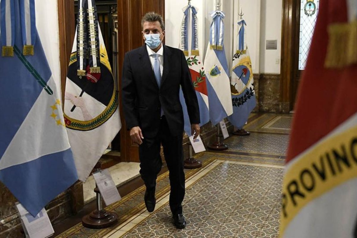 Massa: "No hay discusión dentro del Gobierno sobre el proceso de renegociación de deuda"