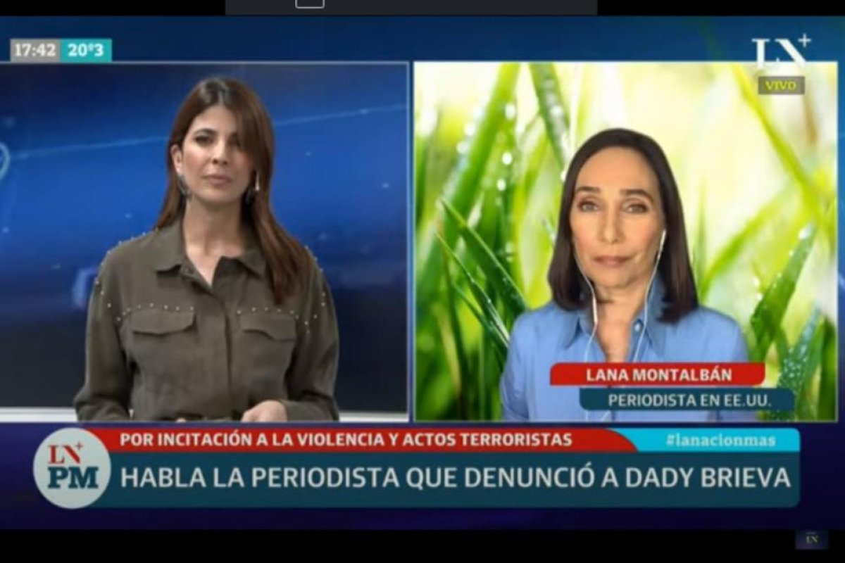 Lana Montalban explicó por qué denunció a Dady Brieva: "Las convicciones no pueden justificar la violencia"
