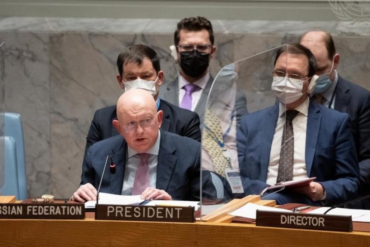 Rusia ante la ONU: "Medios presentan descaradamente los ataques de las Fuerzas Armadas de Ucrania como las consecuencias de nuestra operación militar"