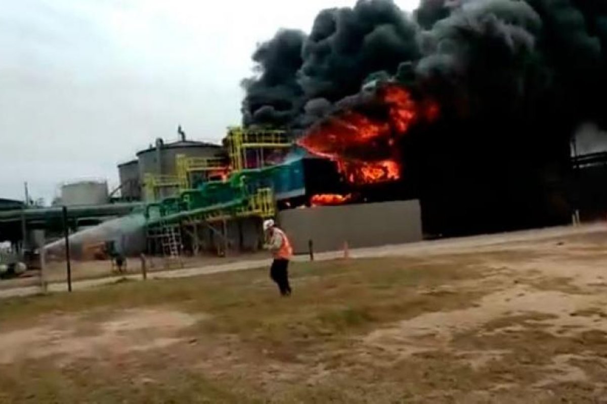 Un incendio en la mayor planta de etanol de maíz del país causó preocupación