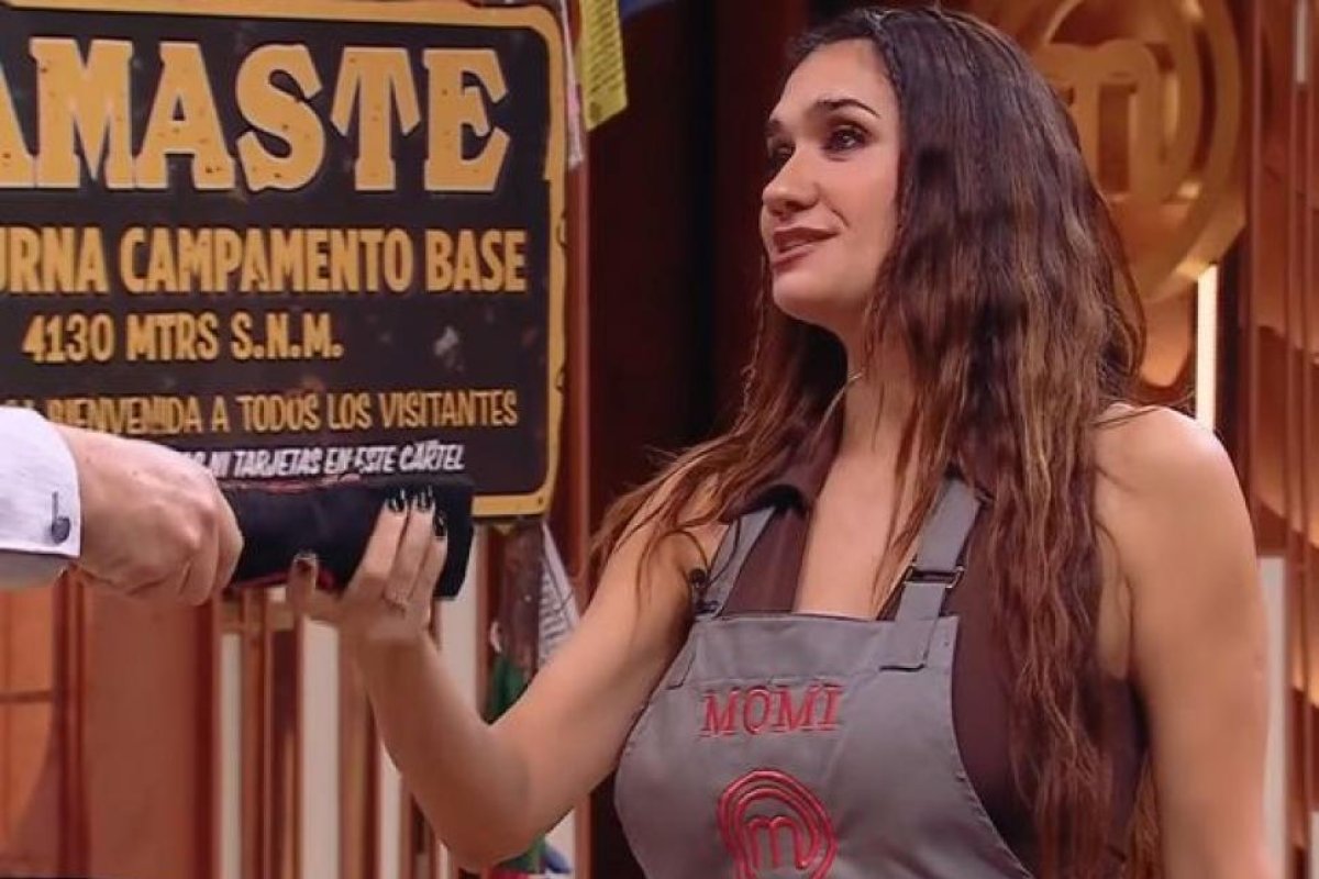 Desafío culinario fallido: Momi Giardina en MasterChef Celebrity