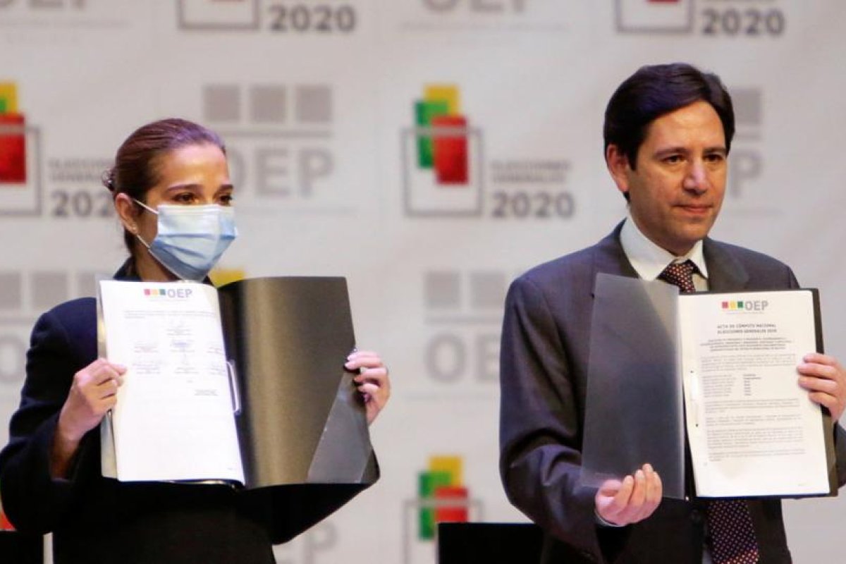 Tribunal Electoral de Bolivia rechaza las "noticias falsas y engañosas" de los políticos que ahora cuestionan la transparencia de los comicios