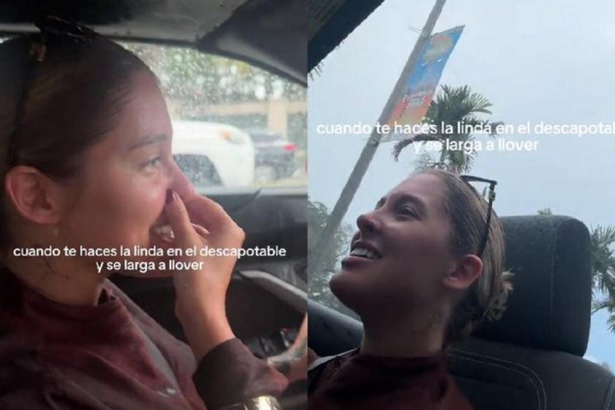 Sofía Gonet sufre percance en Miami tras tormenta inesperada