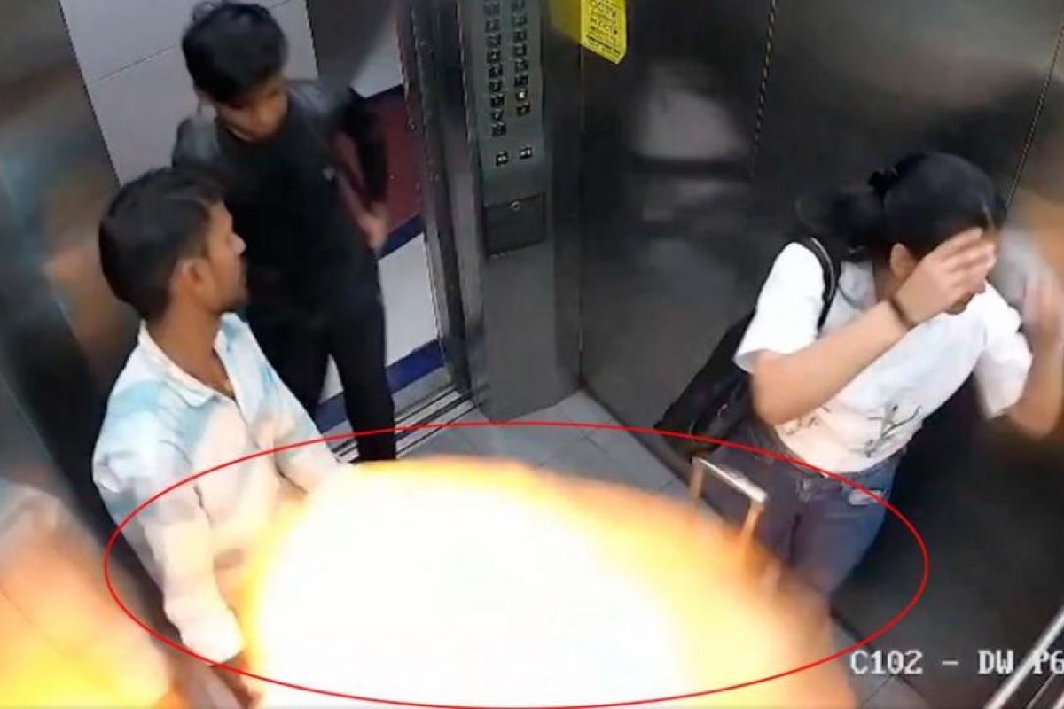 Explosión de globos de cumpleaños en ascensor causa lesiones en tres personas