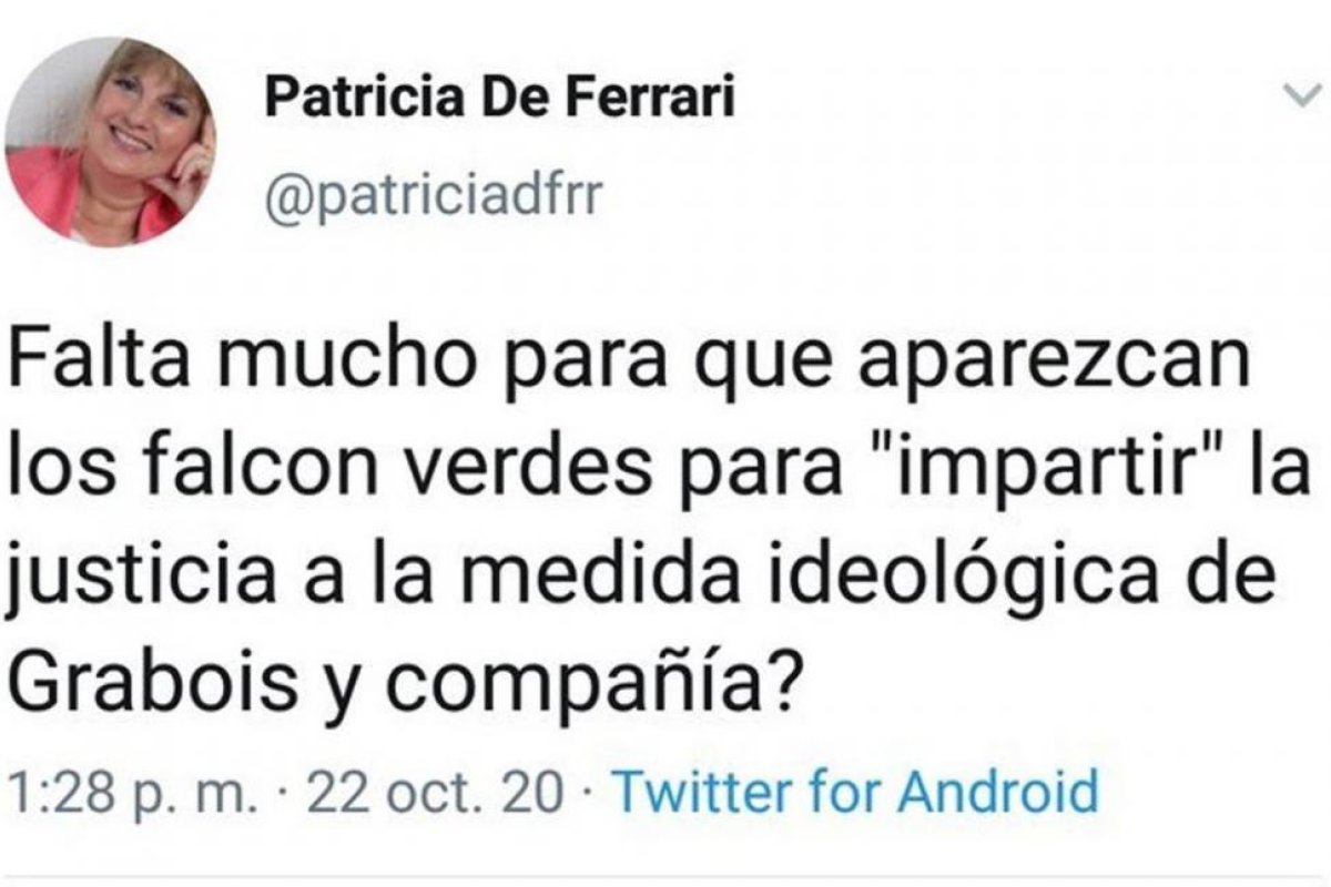 Suspenden a una legisladora en Córdoba por evocar a los "Falcon verdes" de la dictadura