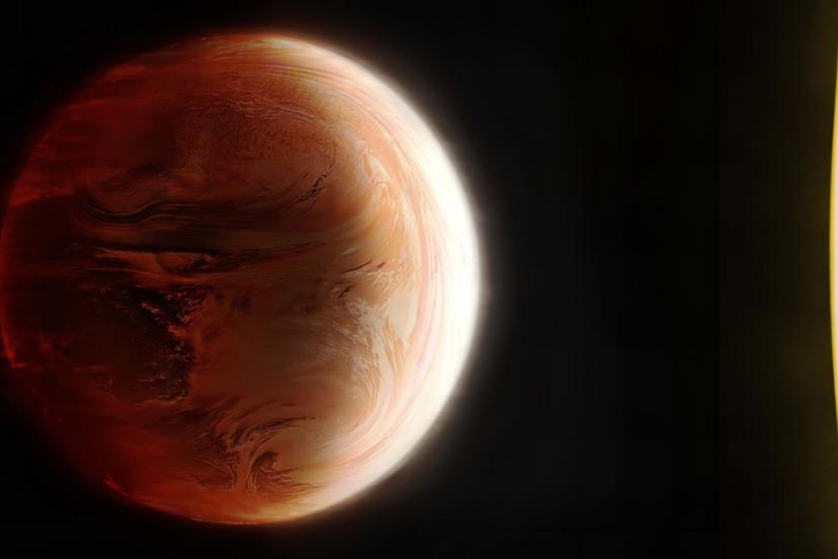 Mapean en detalle por primera vez el lado oscuro de un 'Júpiter caliente' fuera del sistema solar (y descubren que tiene un ciclo hidrológico inusual)