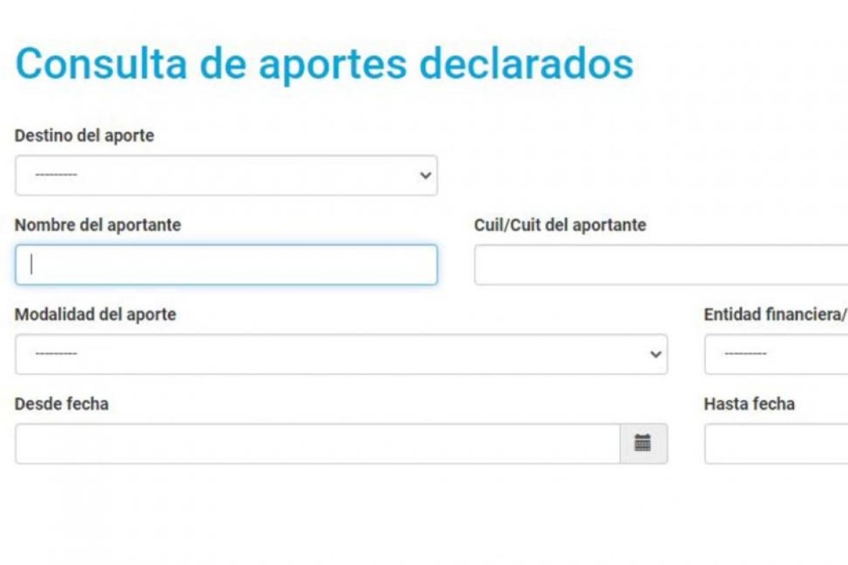 Padrón electoral: ya se puede consultar quiénes son los aportantes a cada partido de las elecciones 2021