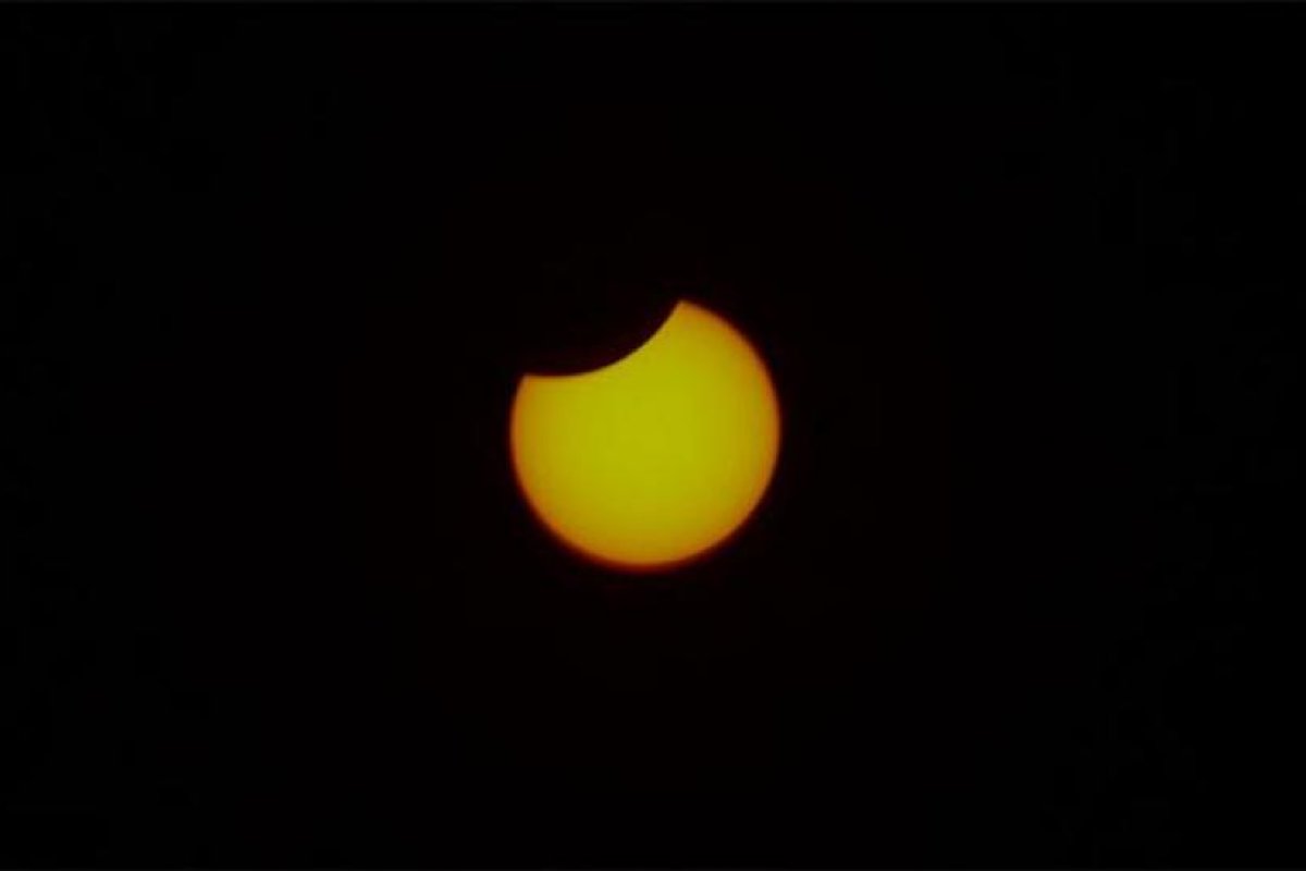 Deslumbrante: así se vio el eclipse solar desde Santiago del Estero