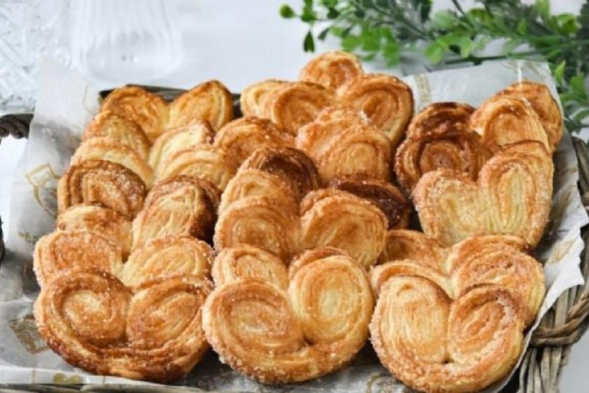 Receta de Palmeritas Crocantes Sin Amasar para Acompañar el Mate