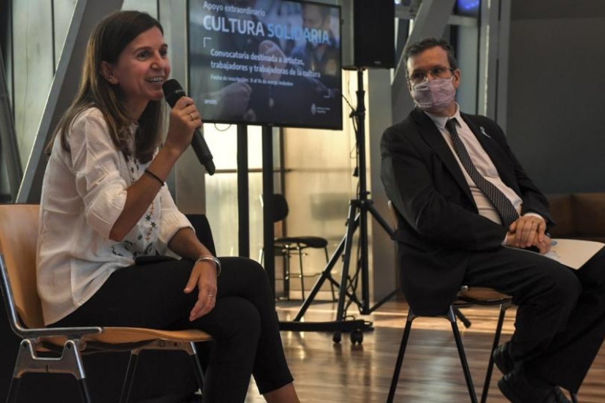 Con el programa Cultura Solidaria, el sector recibe un apoyo extraordinario