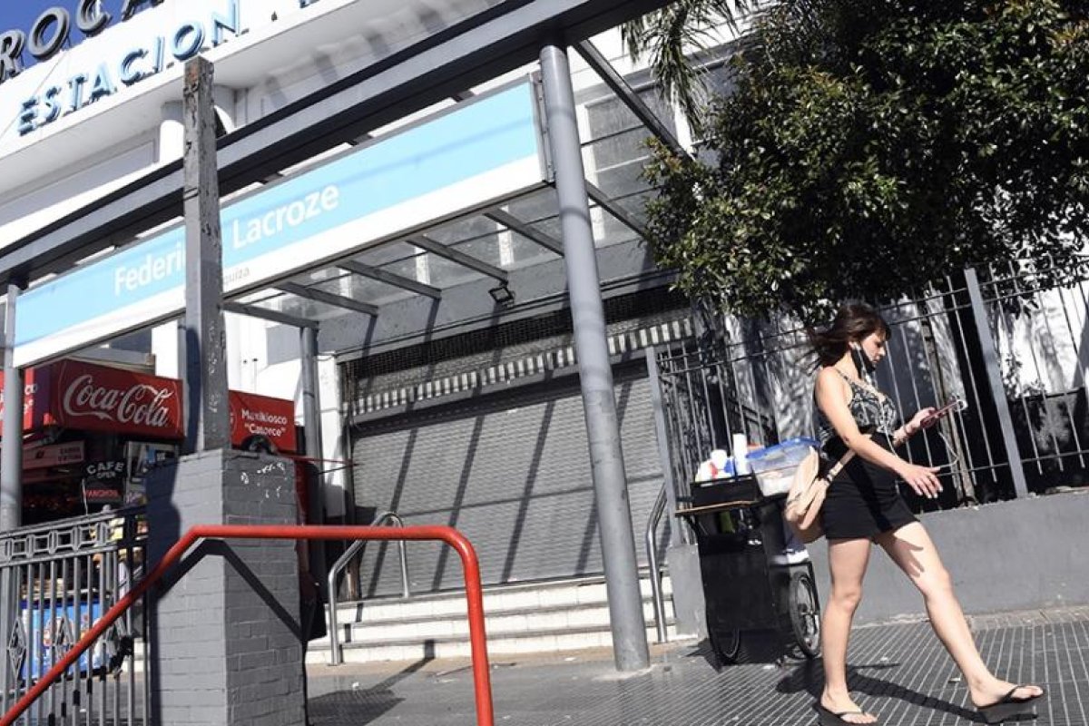 El servicio ferroviario está paralizado por una medida de fuerza de La Fraternidad