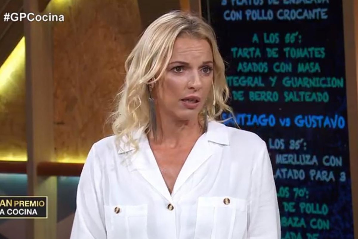 El gran premio de la cocina: el fuerte reto de Carina Zampini a dos participantes "ansiosos"