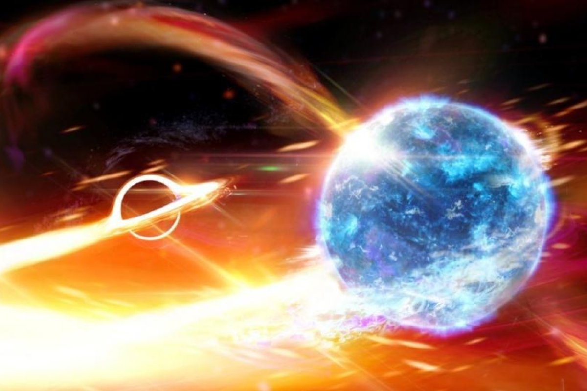 Científicos indagan en el origen binario de un gran onda gravitatoria captada en 2019: ¿qué 'se tragó' el agujero negro?