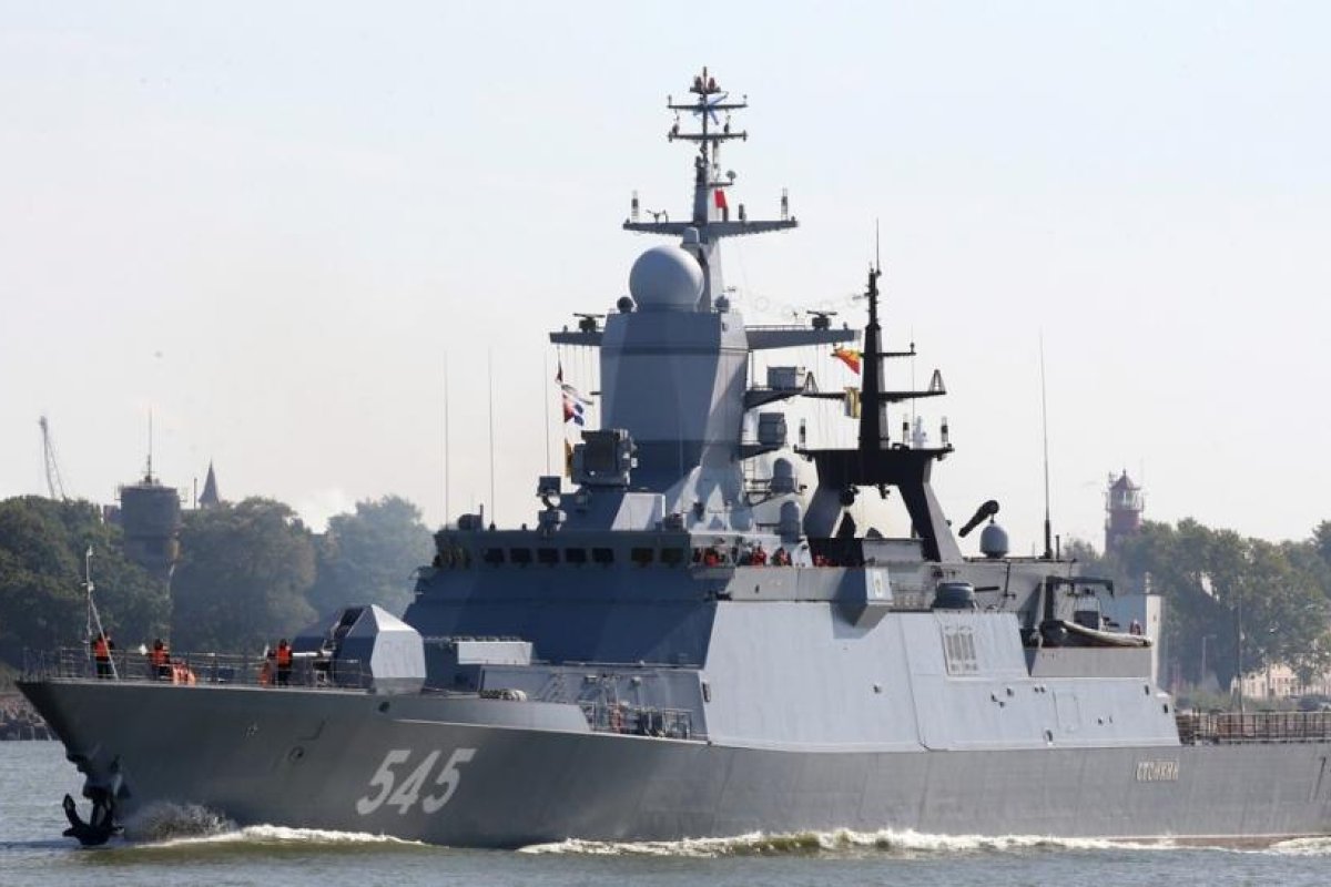 La Armada rusa inicia en el mar Báltico importantes simulacros navales con una veintena de buques y embarcaciones