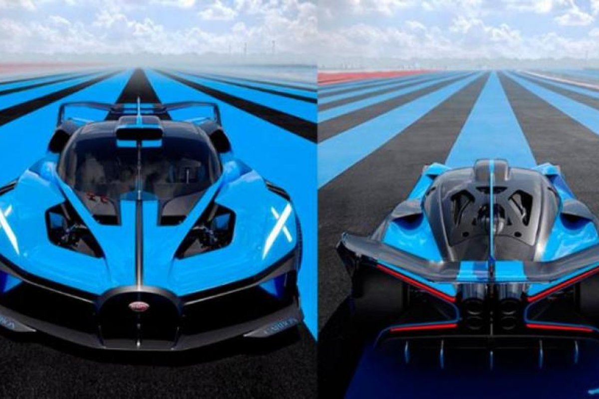 Bugatti Bolide: un 'monstruo con peso pluma' que supera en pista los 500 km/h