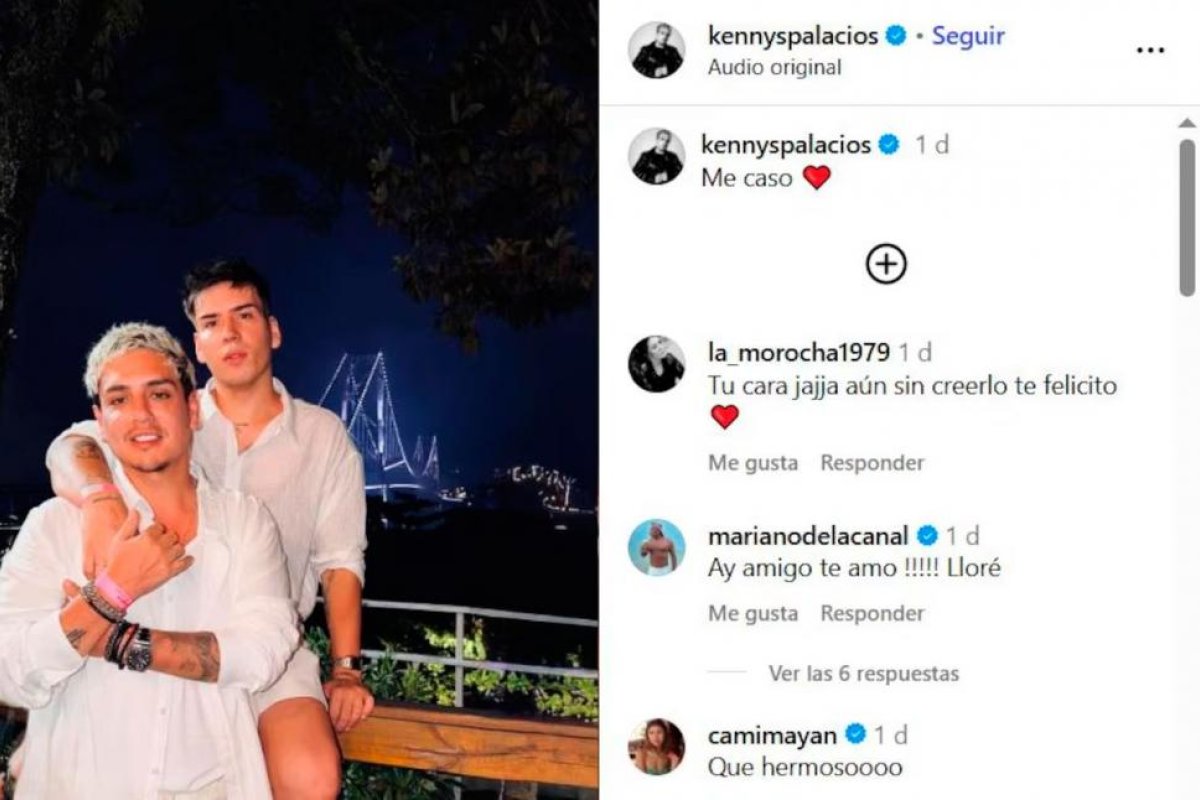 Kennys Palacios celebra su compromiso en Brasil con emotiva propuesta