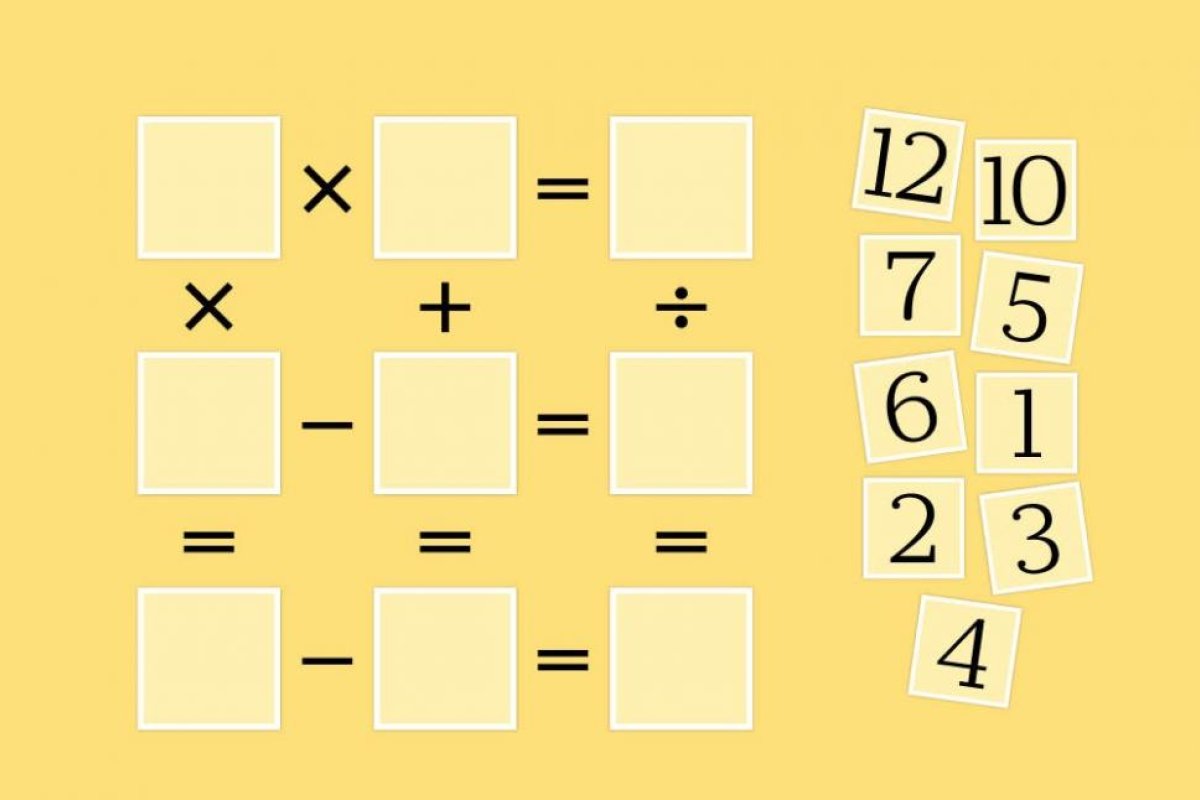 Acertijo: ¿te animás a completar este puzzle de nueve cuadrados?
