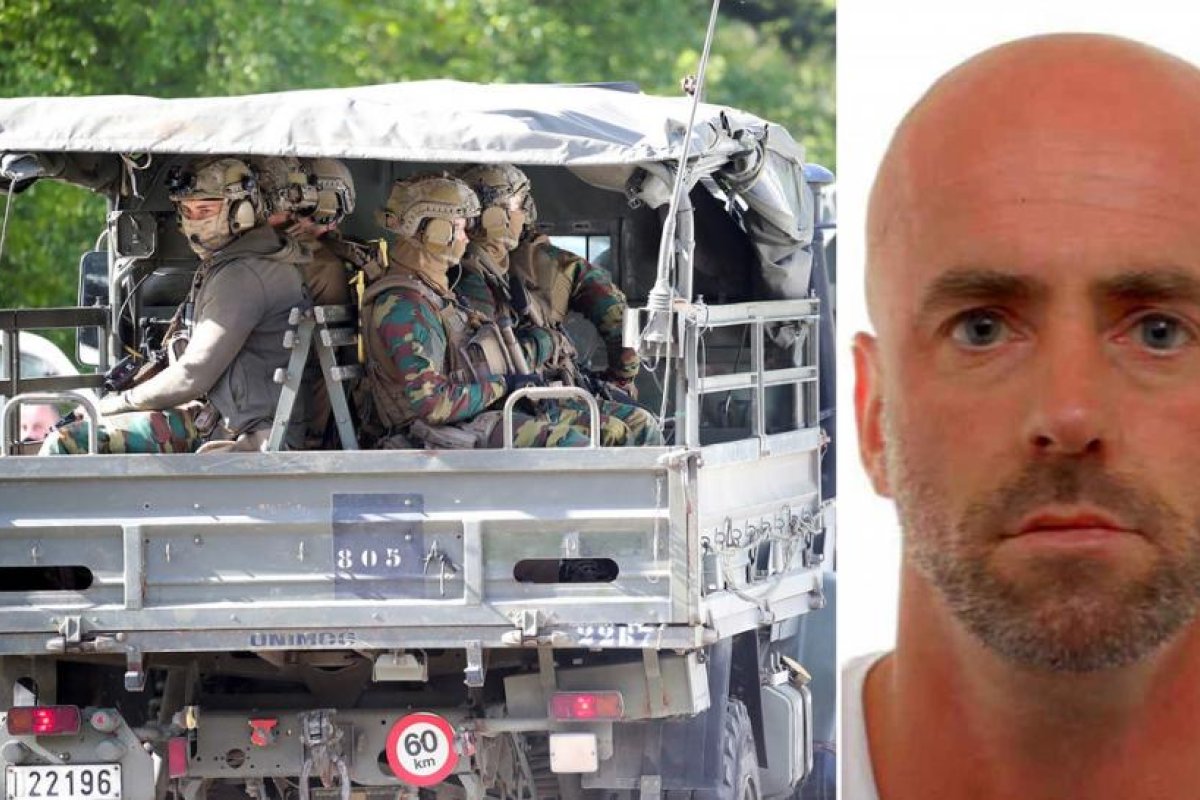 Militar fuertemente armado amenaza al Gobierno, al Ejército y a un virólogo en Bélgica, desaparece en un parque y desata una persecución a lo 'Rambo'