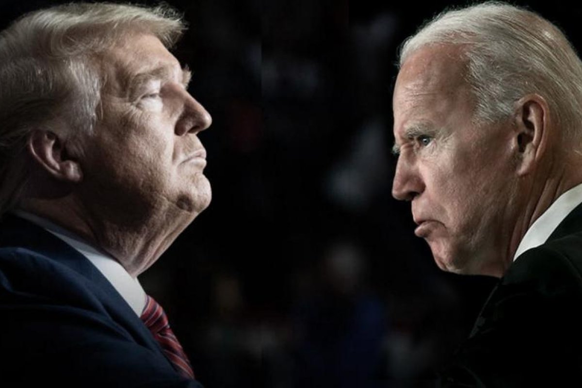 Trump llamó "monstruo" a Harris y tildó a Biden de "incapaz mental"