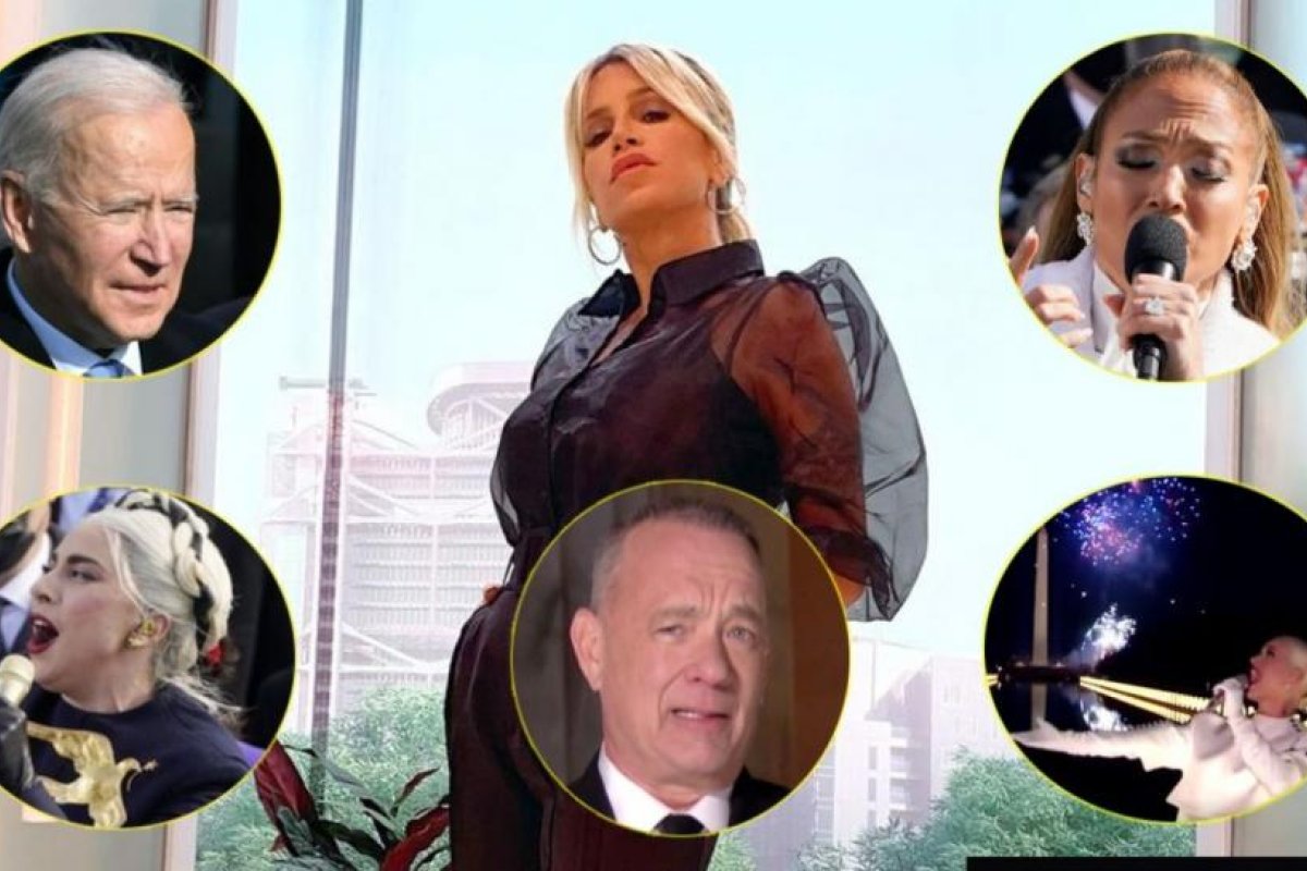 Florencia Peña y su dura crítica durante la asunción de Joe Biden