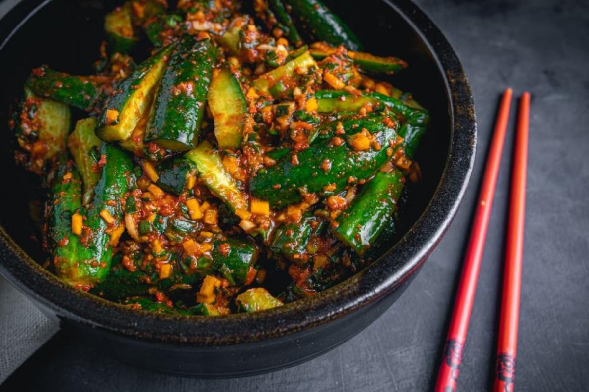 Festival de gastronomía coreana en la ciudad Buenos Aires