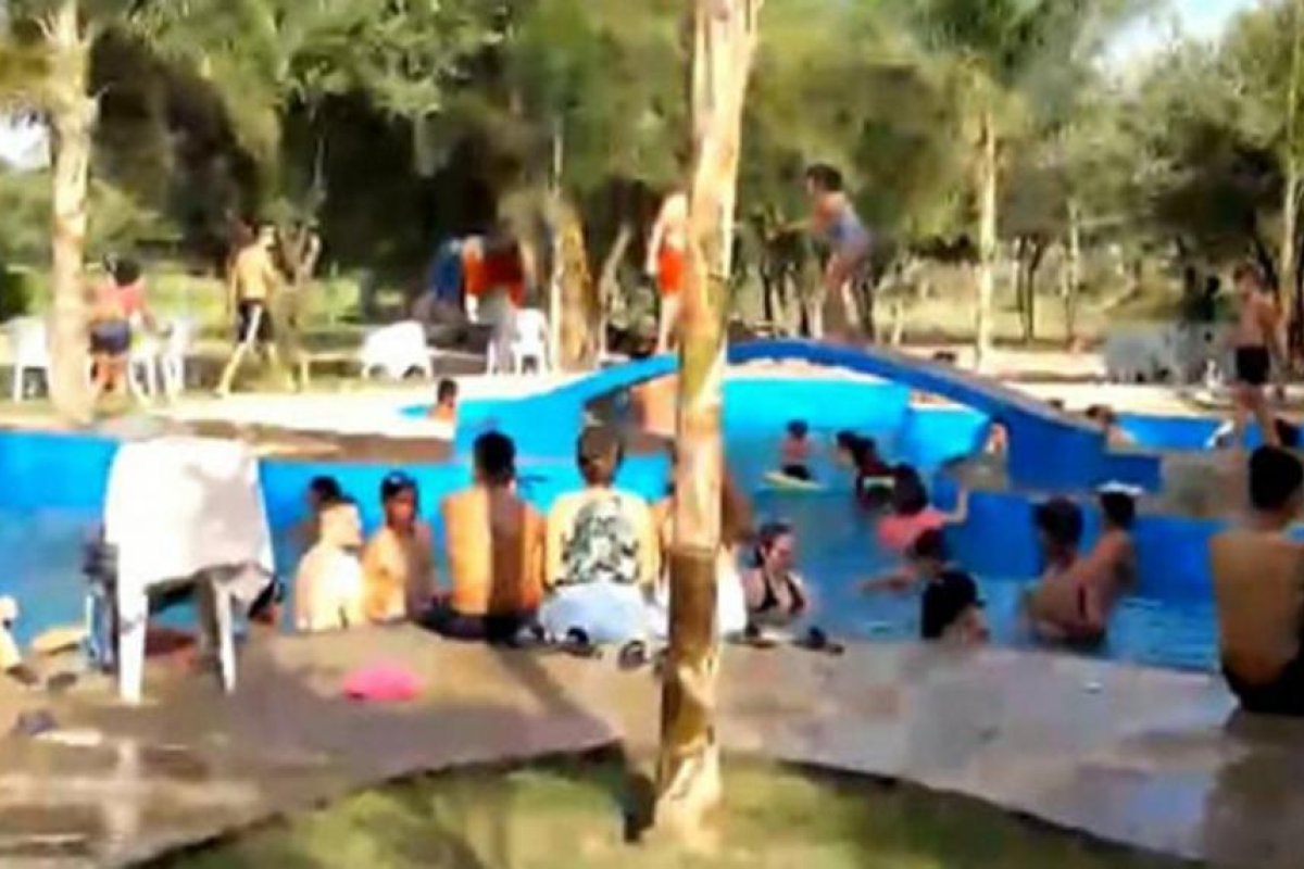 Isla de los Castillos: Desalojan un camping en la que concurrieron cientos de personas