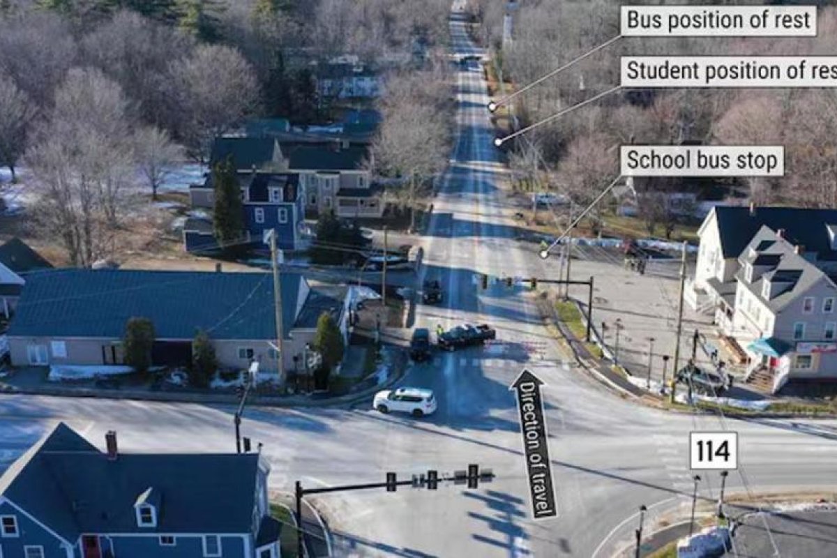 Tragedia en Standish: Estudiante muere tras accidente con un autobús escolar