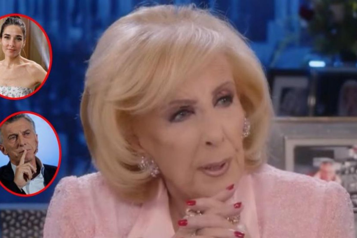 Mirtha Legrand rechaza rumores de romance entre Juana Viale y Mauricio Macri