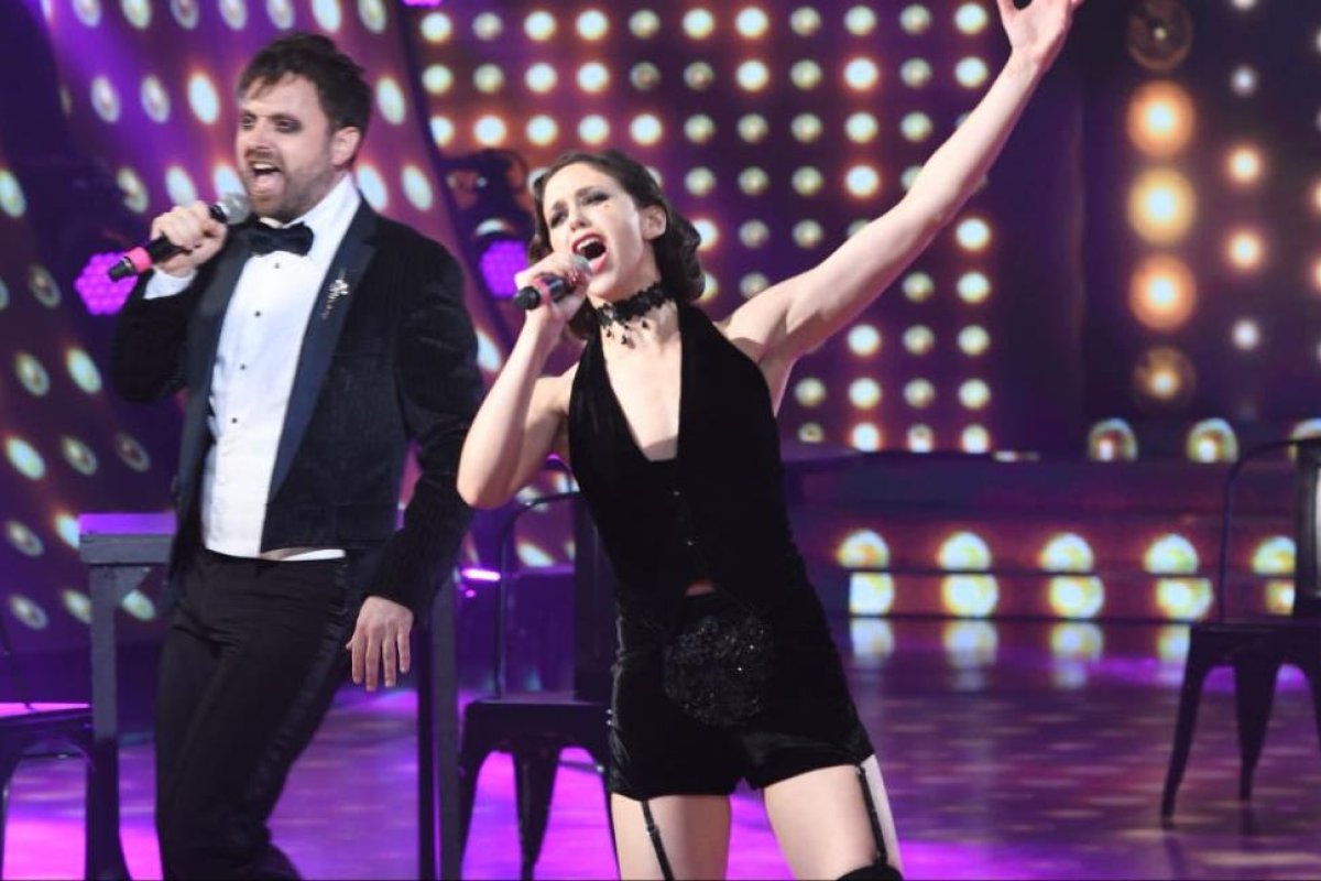 Cantando 2020: Dan Breitman se animó a interpretar "Cabaret"