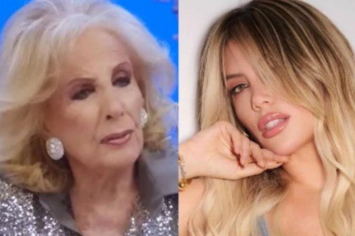 Wanda Nara confirma su participación en la mesa de Mirtha Legrand