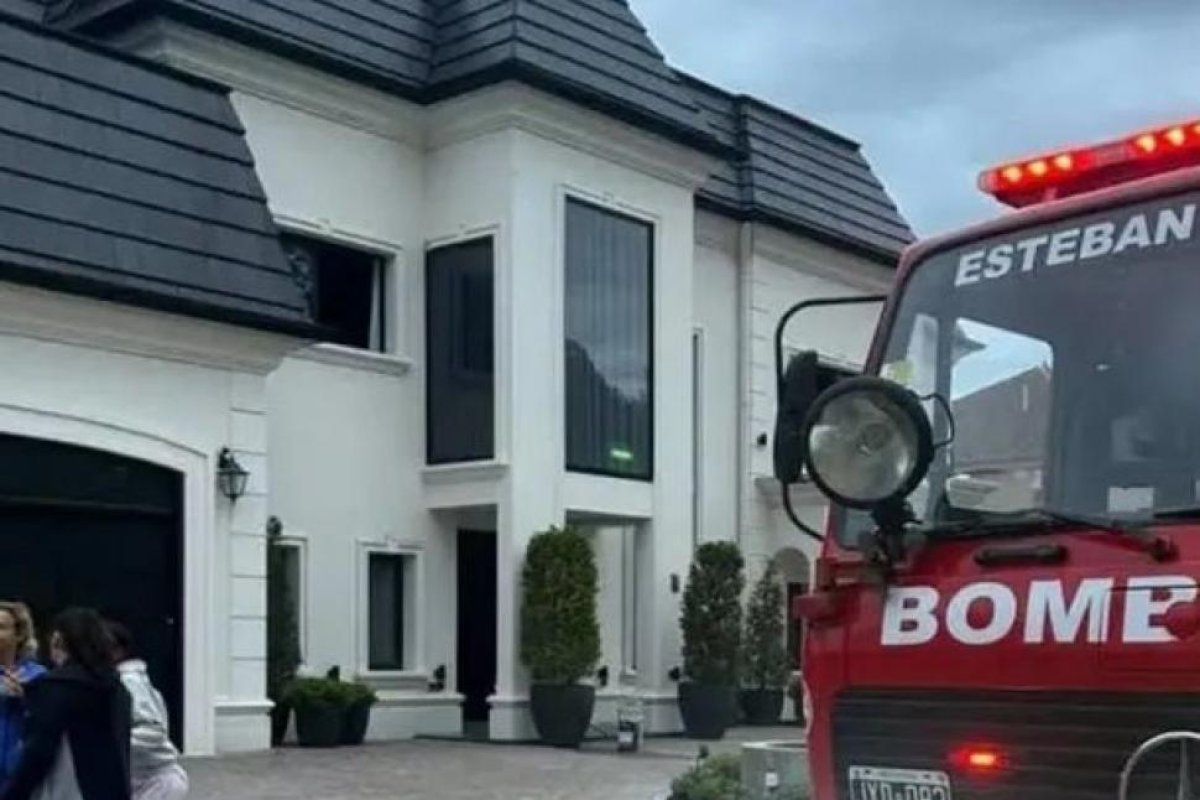 Incendio en la residencia de Leandro Paredes en Canning: causas del siniestro