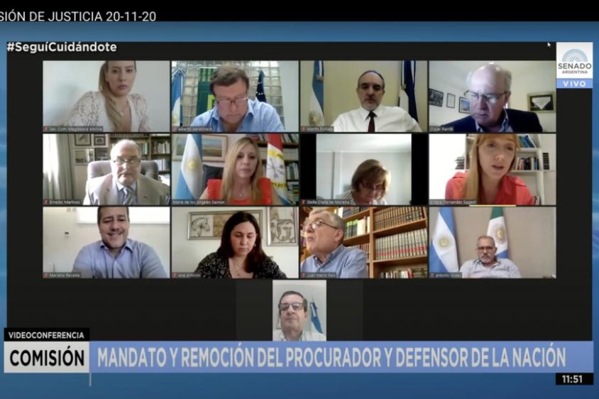El insólito blooper de Martín Lousteau durante la discusión por el procurador