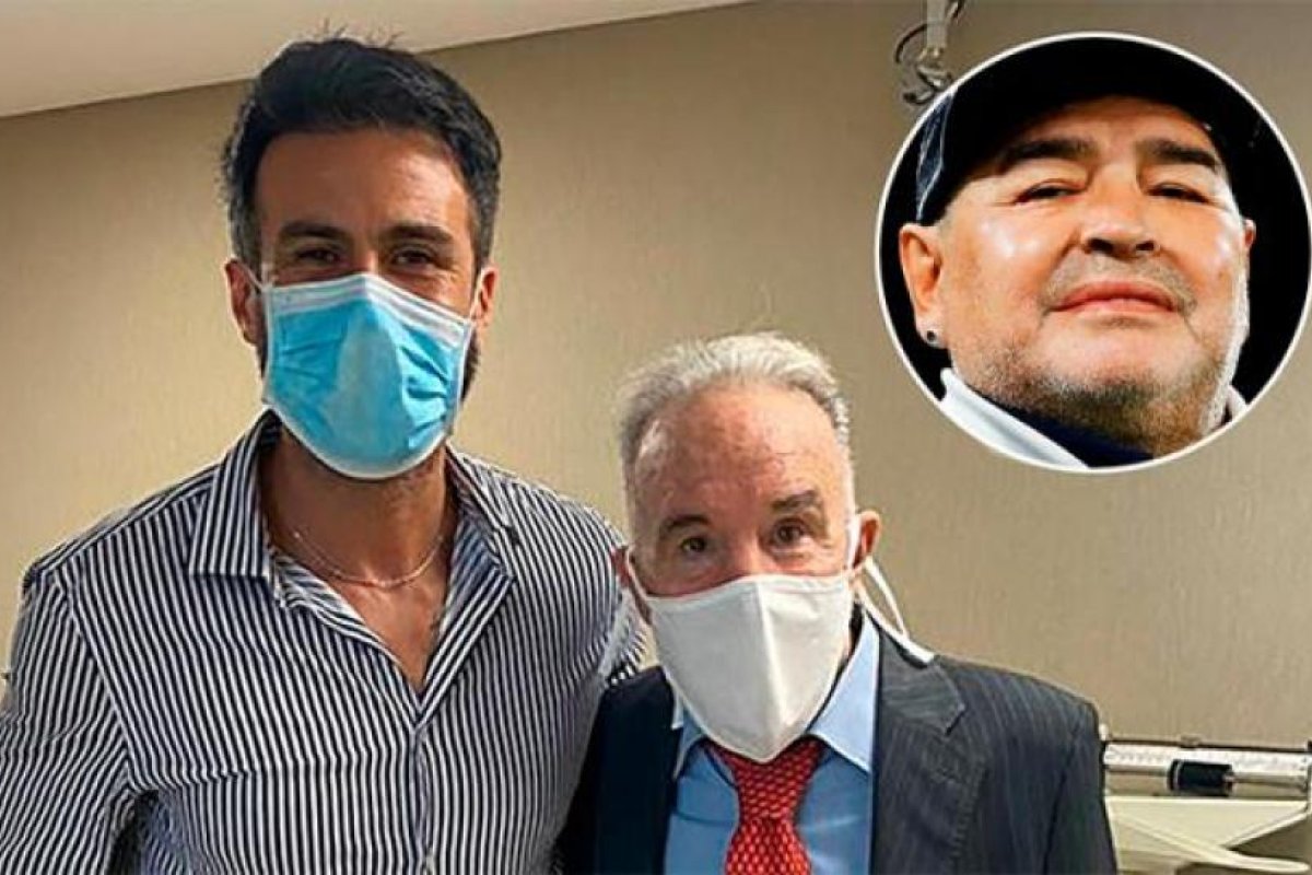 Alfredo Cahe reveló que Maradona "está como cuando fue a Cuba"