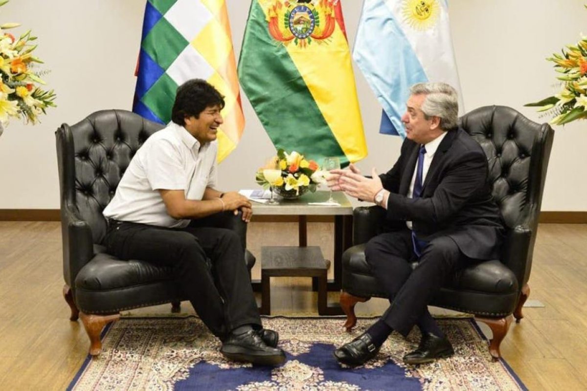Alberto Fernández viajó a La Quiaca para despedir a Evo Morales: "Vuelve a su casa"