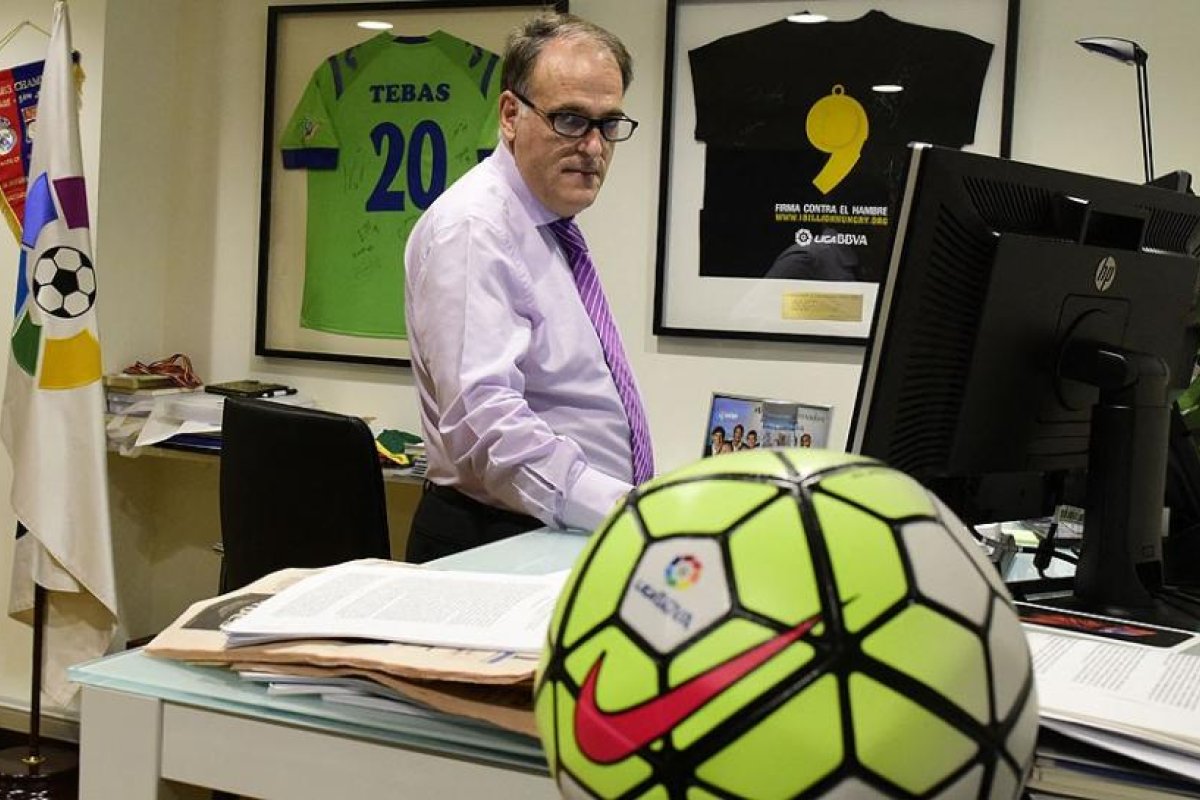 "La Superliga está muerta", sentenció el presidente de LaLiga española