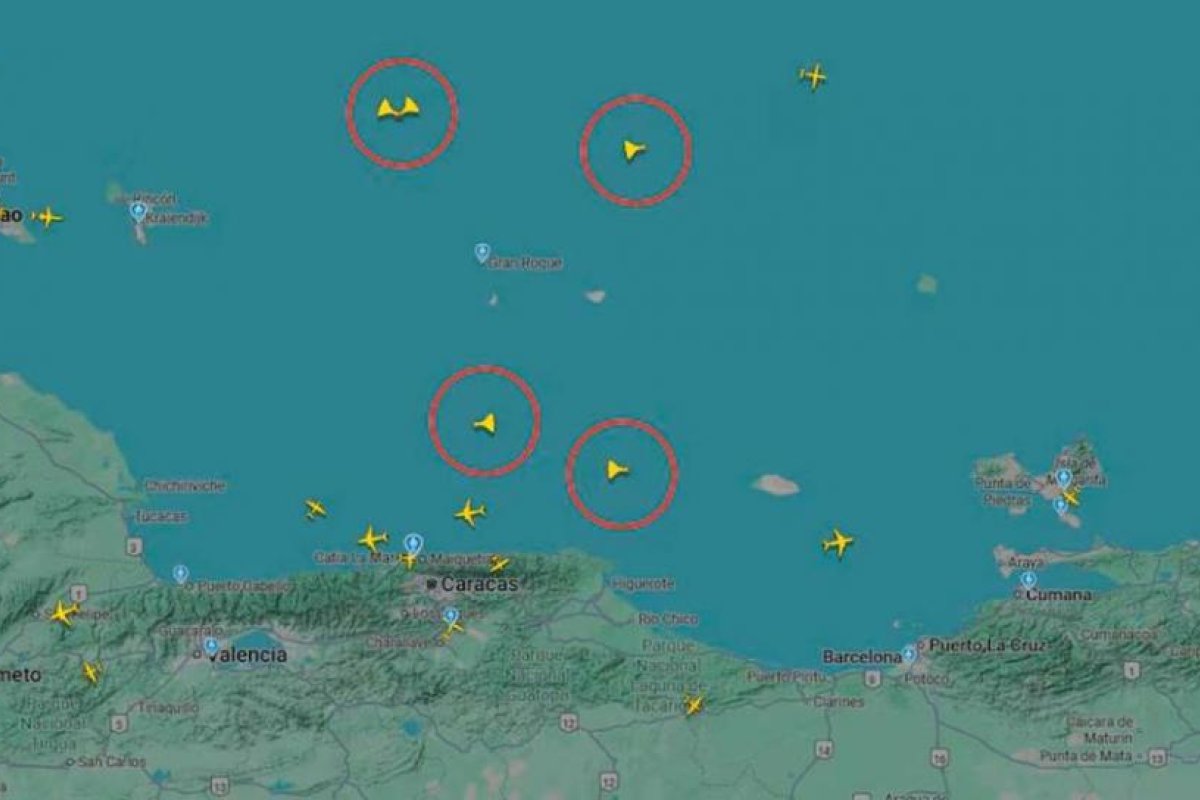 Despliegue de Aviones de Combate de EE. UU. Frente a Venezuela