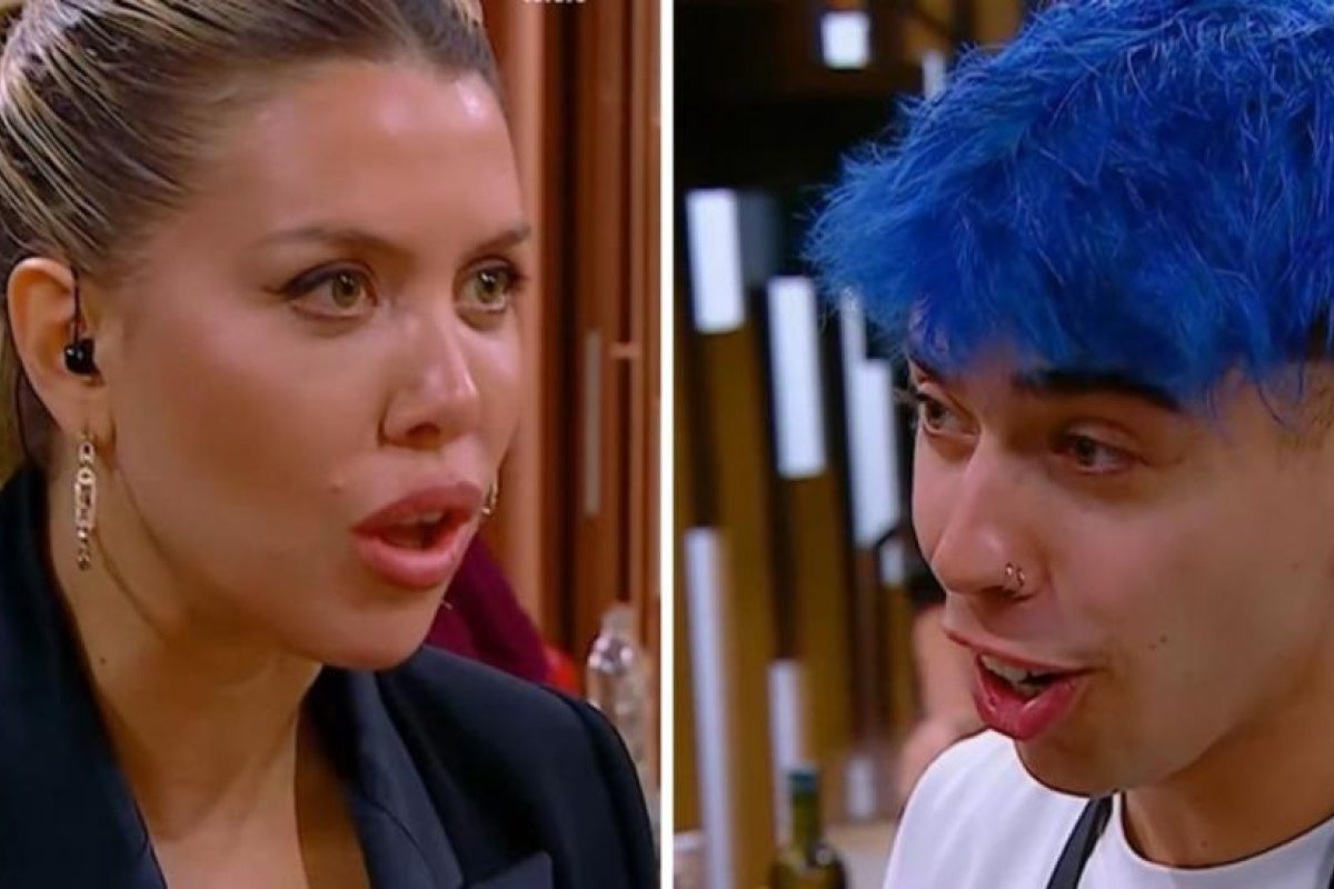 Wanda Nara interroga a Luck Ra sobre su separación en MasterChef Celebrity