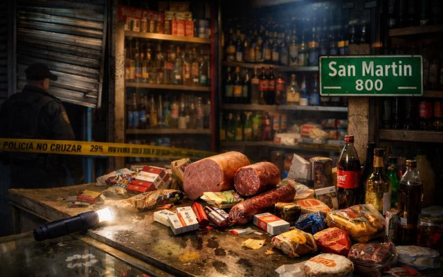 Robo en maxikiosco de Las Termas de Río Hondo: sustraen mercadería variada