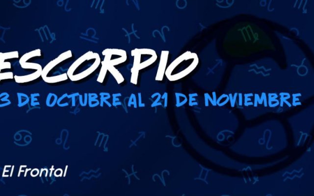 Horóscopo de Escorpio de hoy: S&aacute;bado 10 de Octubre de 2026