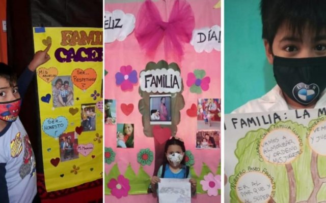 Tusca Pozo: Alumnos del departamento Jiménez recordaron el Mes de la Familia