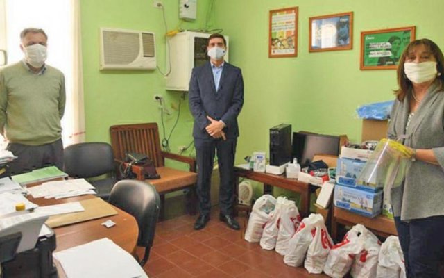 Entregan equipamientos e insumos a salas de primeros auxilios de Las Termas de Río Hondo