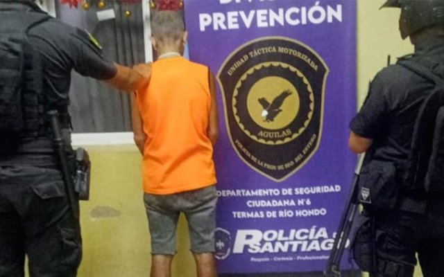 Aprehenden a sospechoso por robo de una mochila en Las Termas de Río Hondo