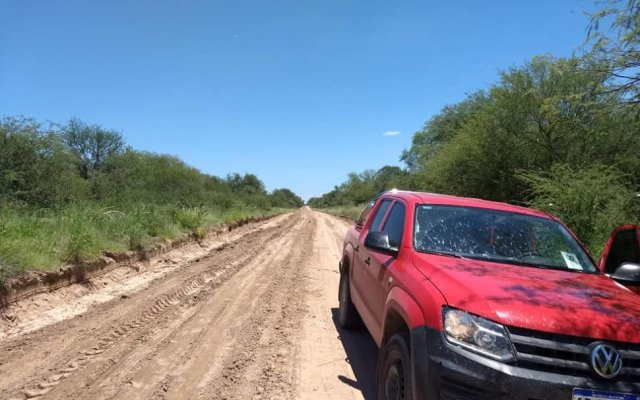 Lescano: Mejoran el camino desde La Aguada a Brea Puyuna