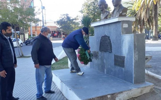 Desde el Frente Peronista Termense homenajearon a Juan Perón, a 46 años de su fallecimiento